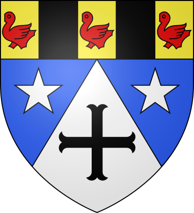 Blason de la commune Vercourt