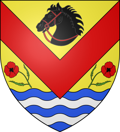 Blason de la commune Ville-sur-Ancre