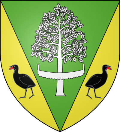 Blason de la commune Vironchaux