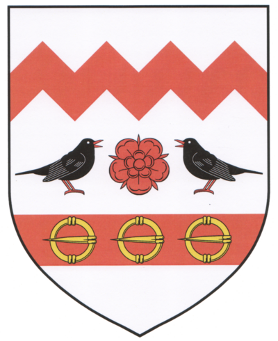 Blason de la commune Yvrench