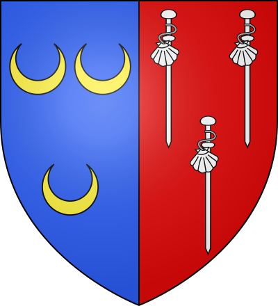 Blason de la commune Yzengremer