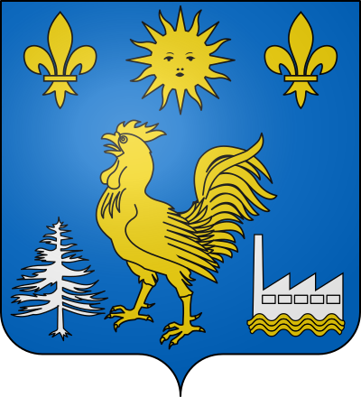 Blason de la commune Bout-du-Pont-de-Larn