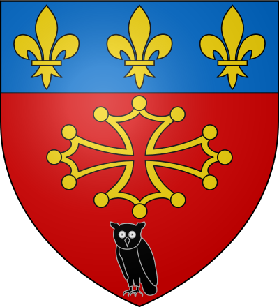 Blason de la commune Cahuzac-sur-Vère