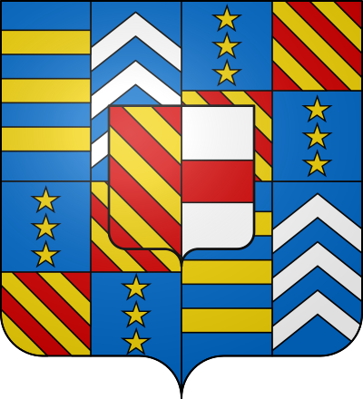 Blason de la commune Castelnau-de-Lévis