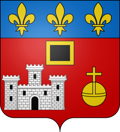Blason de la commune Castelnau-de-Montmiral