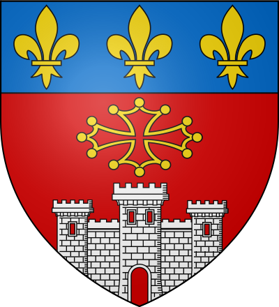 Blason de la commune Cordes-sur-Ciel