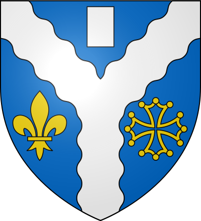 Blason de la commune Coufouleux