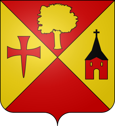 Blason de la commune Le Fraysse