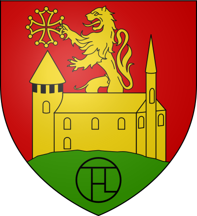 Blason de la commune Montfa
