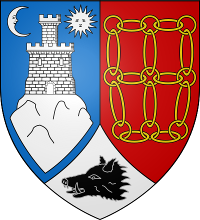 Blason de la commune Pampelonne