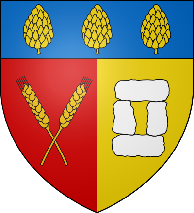 Blason de la commune Saint-Salvy-de-la-Balme