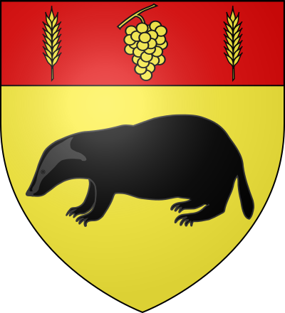 Blason de la commune Taïx