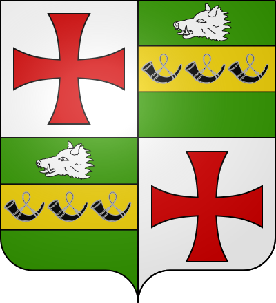 Blason de la commune Vaour