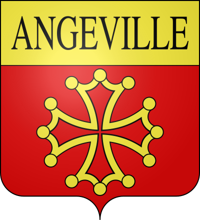 Blason de la commune Angeville