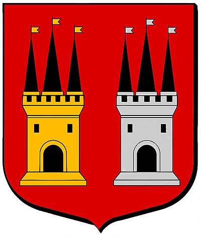 Blason de la commune Auvillar