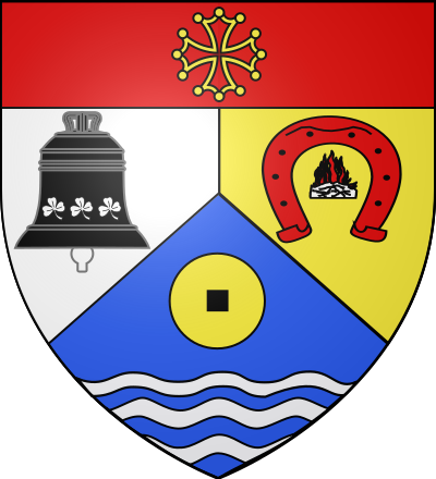 Blason de la commune Fauroux