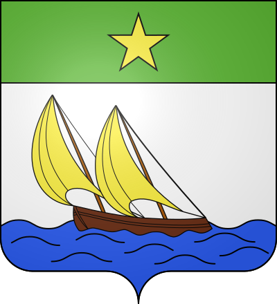 Blason de la commune Lamagistère