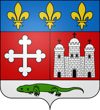 Blason de la commune Lauzerte