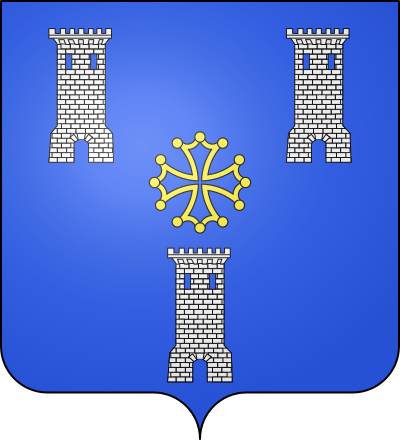Blason de la commune Léojac