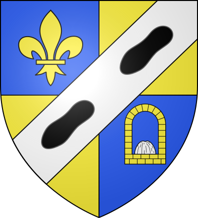 Blason de la commune Saint-Amans-du-Pech