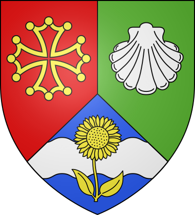 Blason de la commune Saint-Arroumex