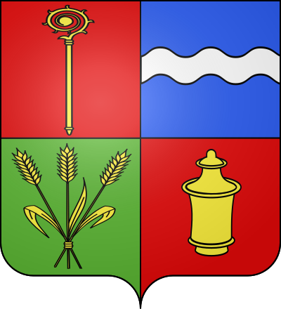 Blason de la commune Saint-Clair