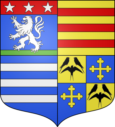 Blason de la commune Saint-Loup