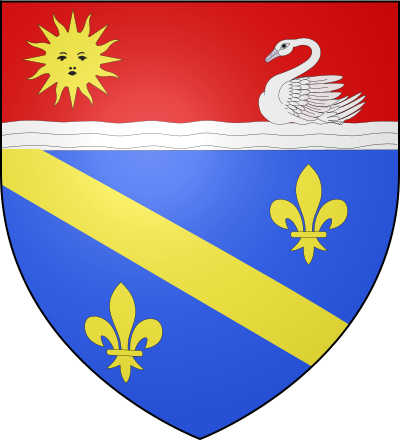 Blason de la commune Valence