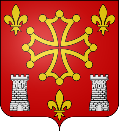 Blason de la commune Verdun-sur-Garonne