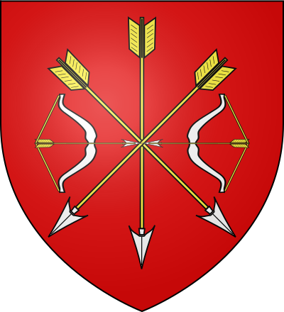 Blason de la commune Les Arcs