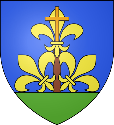 Blason de la commune Camps-la-Source