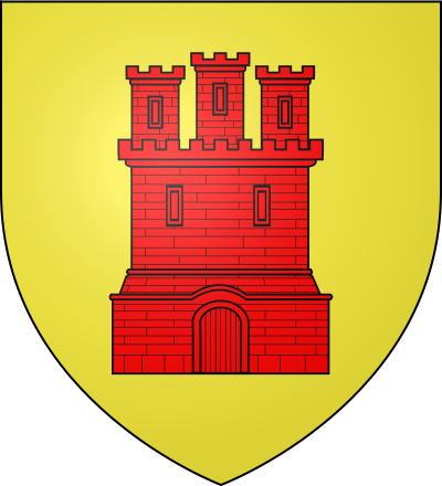 Blason de la commune Châteauvieux