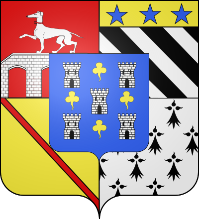 Blason de la commune Cotignac