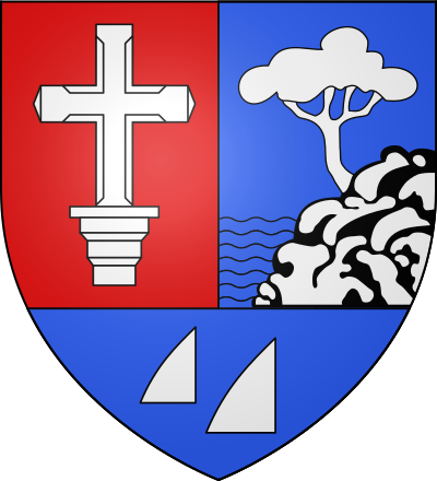 Blason de la commune La Croix-Valmer