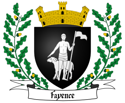 Blason de la commune Fayence