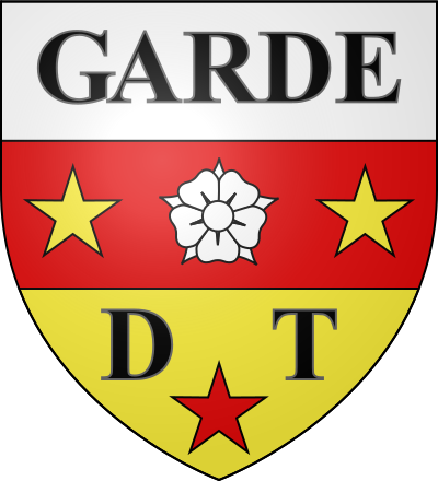 Blason de la commune La Garde