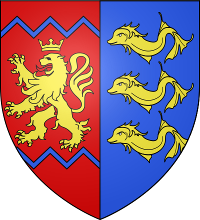 Blason de la commune Le Lavandou