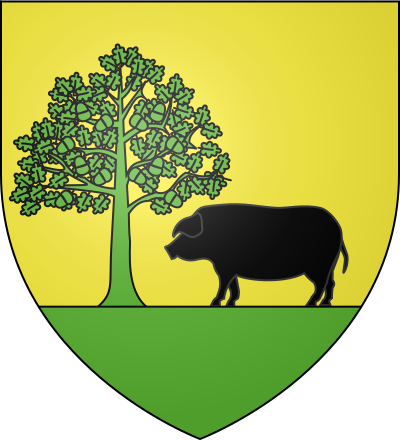Blason de la commune Pourcieux