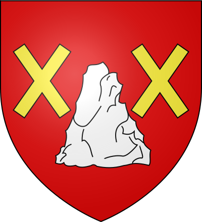 Blason de la commune La Roque-Esclapon
