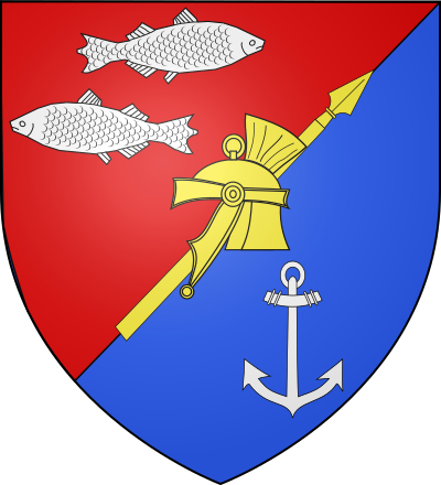 Blason de la commune Saint-Mandrier-sur-Mer
