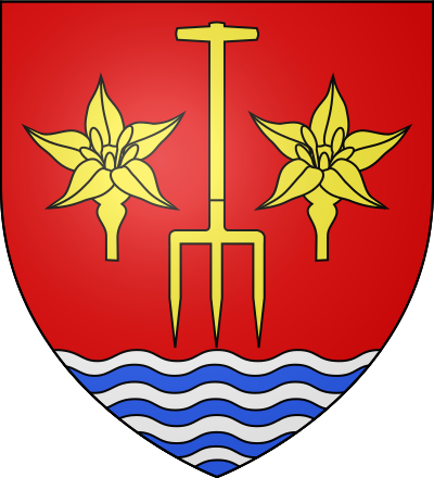 Blason de la commune Althen-des-Paluds
