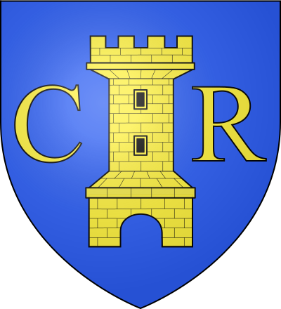 Blason de la commune Crestet