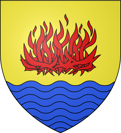 Blason de la commune L' Isle-sur-la-Sorgue