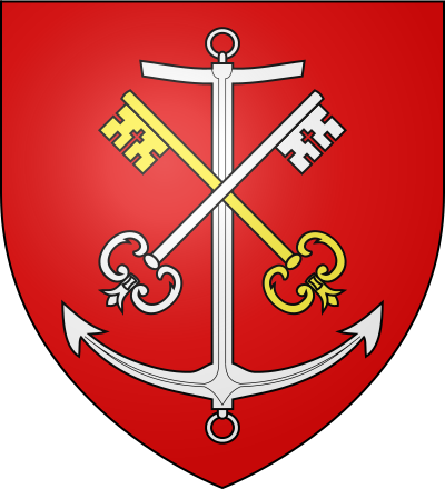 Blason de la commune Lapalud