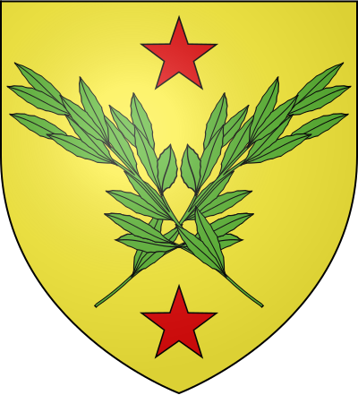 Blason de la commune Lauris