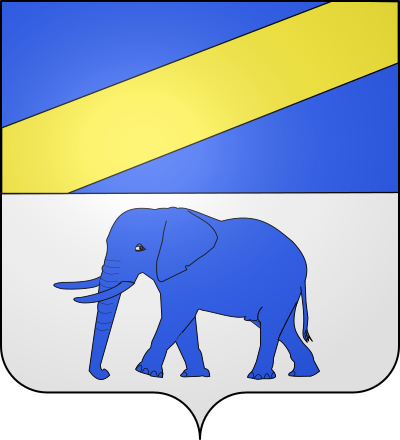 Blason de la commune Lioux