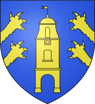 Blason de la commune Maubec