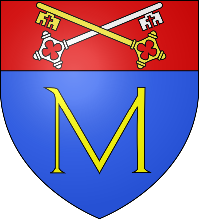 Blason de la commune Mornas