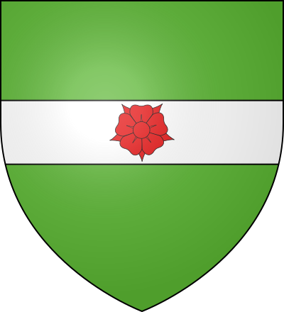 Blason de la commune Roussillon