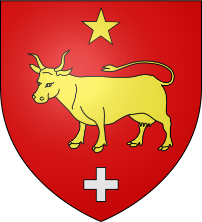 Blason de la commune Saint-Saturnin-lès-Apt